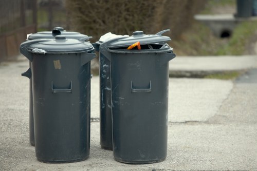 Professional waste removal service in action in New Cross